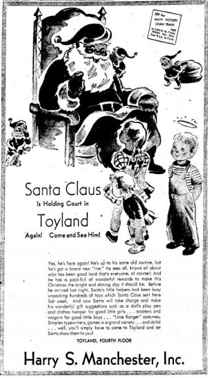 Wisconsin State Journal toy ads: 1940s